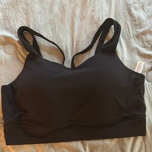 Black Women's Sports Bra